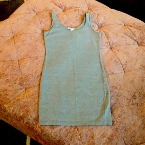 Forever 21 Bodycon Mini Tank Dress (gray)
